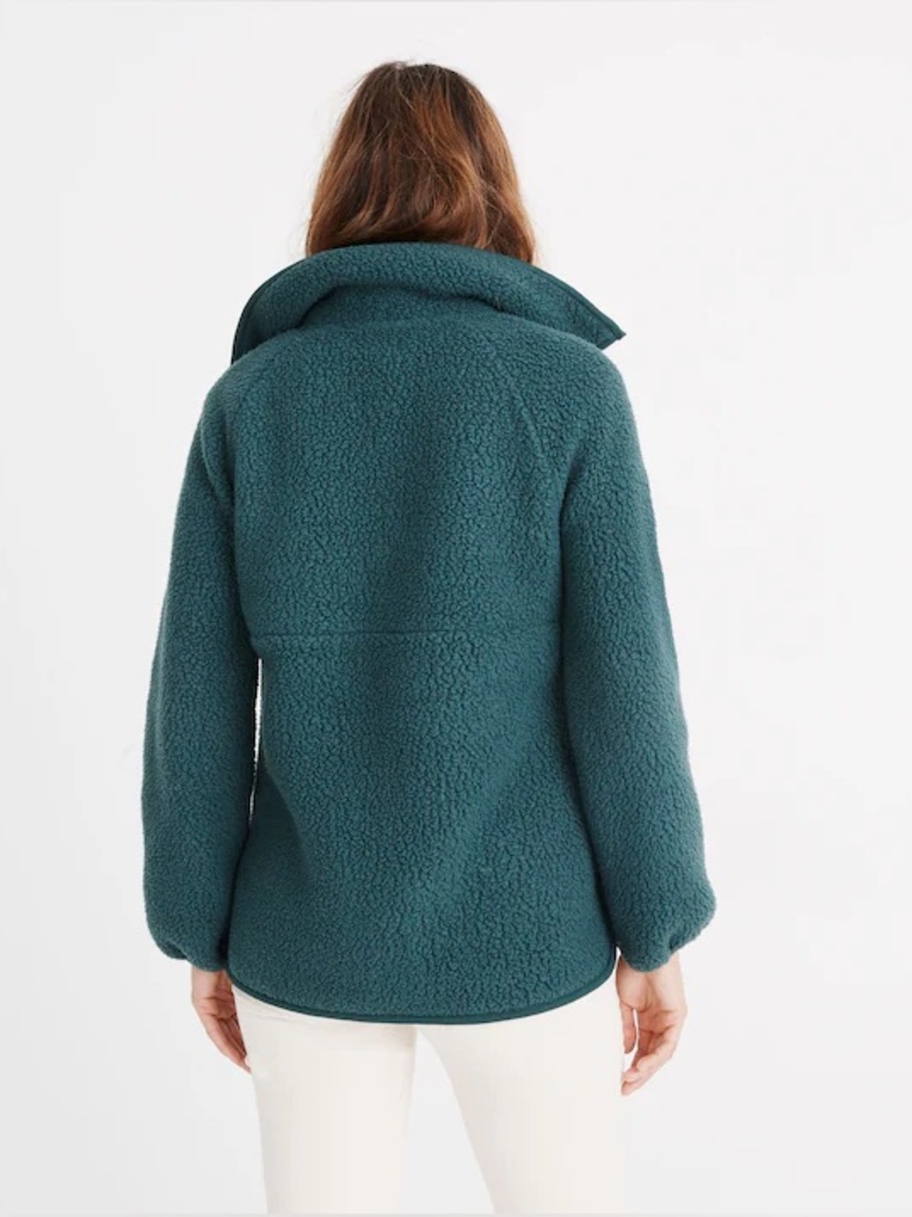 Madewell Polartec Fleece Half-Zip Jacket - Picture 2 of 5